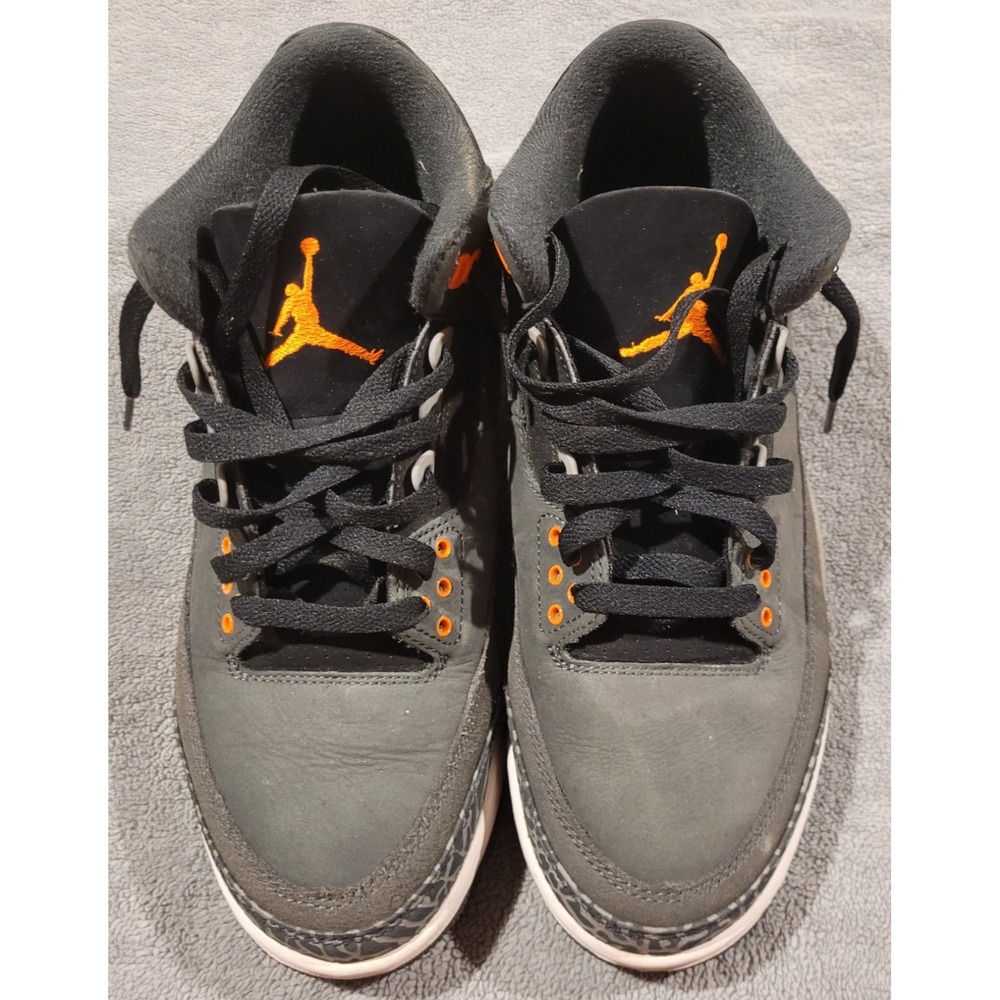 Jordan Air Jordan 3 Retro 2023 "Fear" Mid Top Gray Black Orange CT8532-080